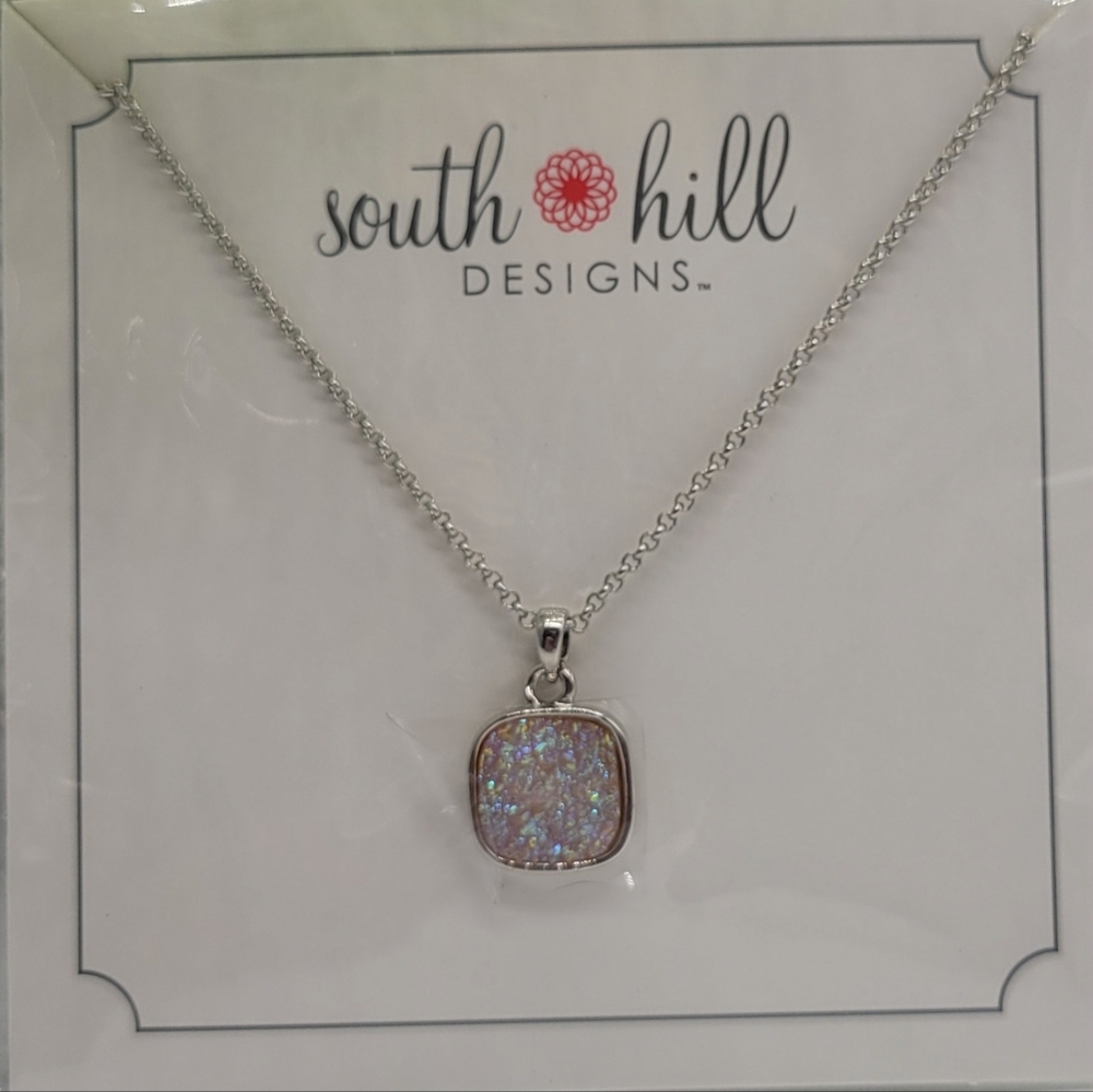 South hill designs Druzzy droplet necklace, NWT